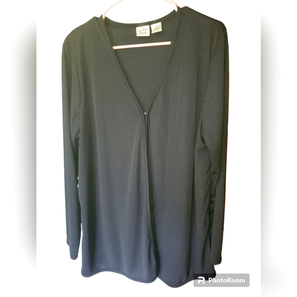 In due time Maternity Black Cardigan 2XL